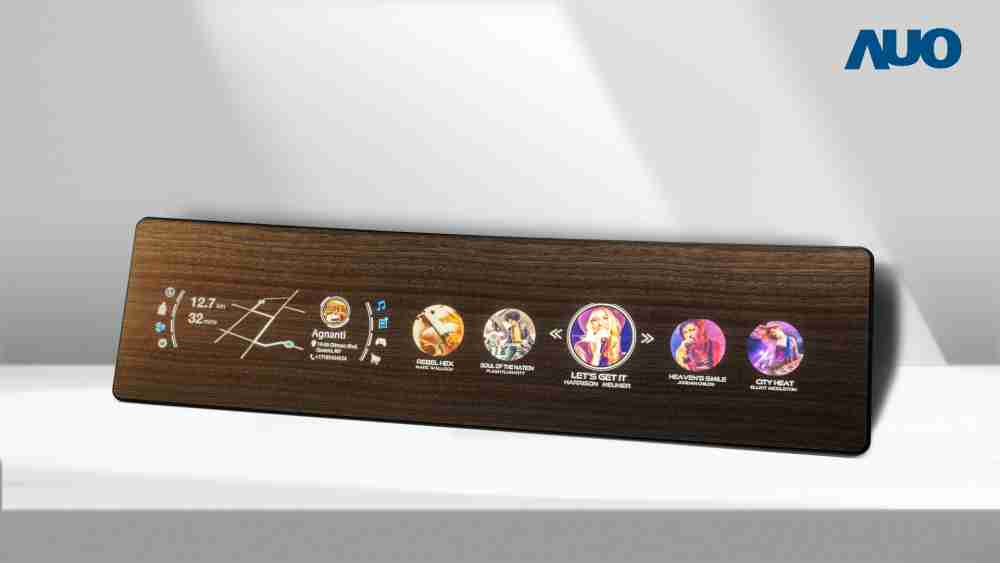 传奇国际研发全球最高穿透度达80%的AmLED木纹显示器，，可于使用时呈现高亮度、、、清晰可见的信息，，并在不使用时回归为单纯的饰板，，，，节能兼具美观