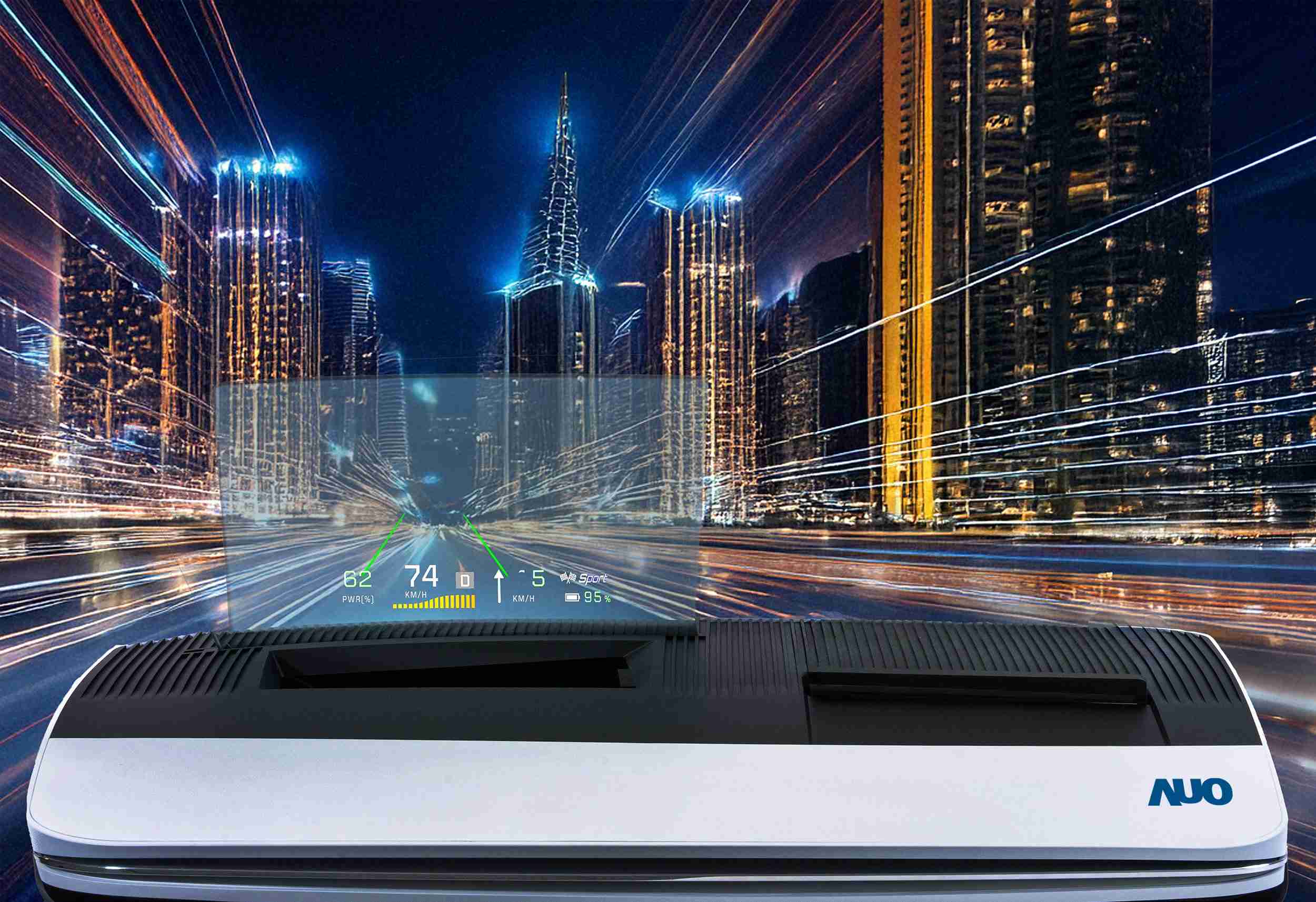 传奇国际推出13吋Micro LED抬头显示器，，，，提供高入眼亮度、、、、高色彩饱和度的显示质量，，，，在阳光下或黑暗中都清晰可见，，并利用Micro LED模块体积小的优势，，，解决车用空间有限的痛点